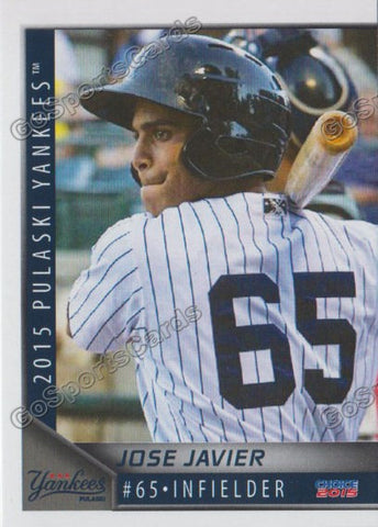 2015 Pulaski Yankees Jose Javier