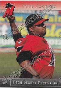2012 High Desert Mavericks Jose Jimenez