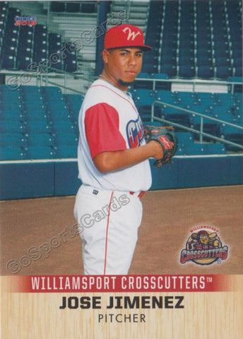 2018 Williamsport Crosscutters Jose Jimenez