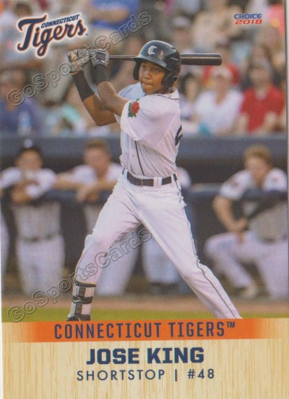 2018 Connecticut Tigers Jose King