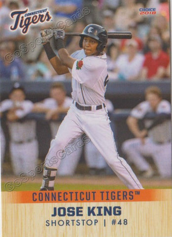 2018 Connecticut Tigers Jose King