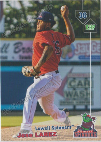 2019 Lowell Spinners Jose Larez