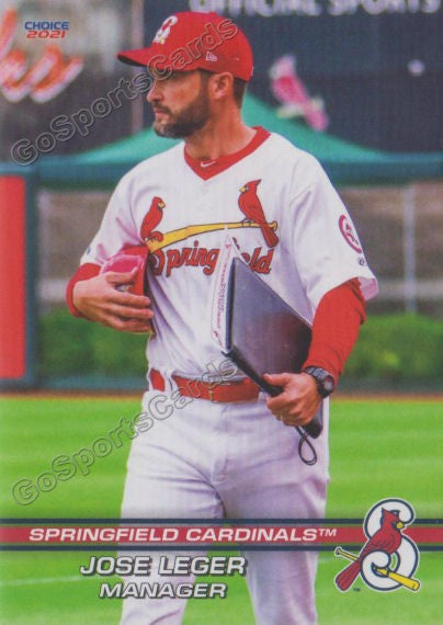 2021 Springfield Cardinals Jose Leger