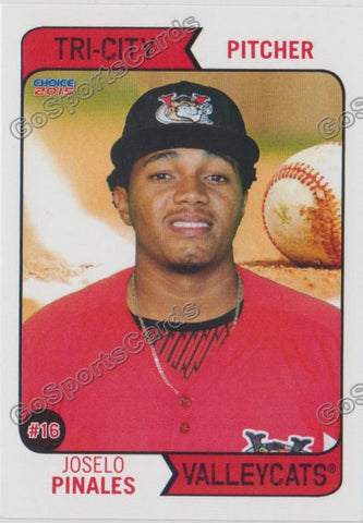 2015 Tri City ValleyCats Joselo Pinales
