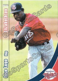 2006 Elizabethton Twins Jose Lugo