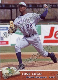 2007 Beloit Snappers Jose Lugo