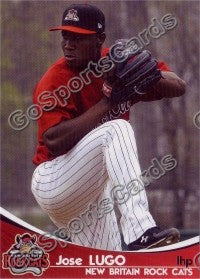 2009 New Britain Rock Cats Jose Lugo