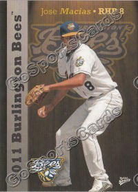 2011 Burlington Bees Jose Macias