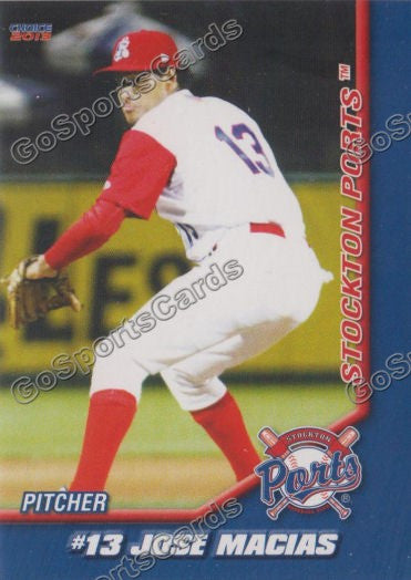 2013 Stockton Ports Jose Macias