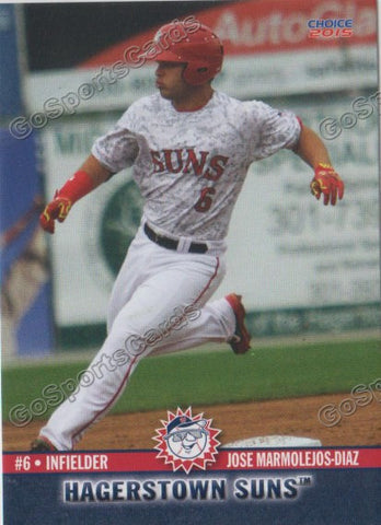 2015 Hagerstown Suns Jose Marmolejos Diaz