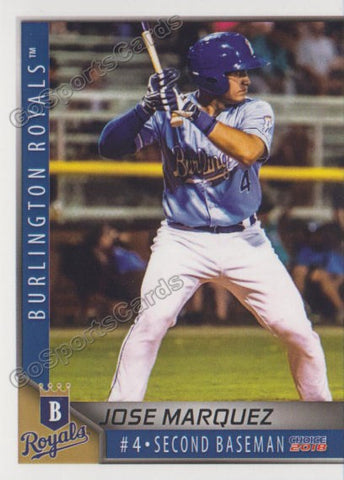 2018 Burlington Royals Jose Marquez