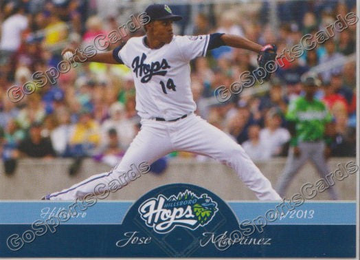 2013 Hillsboro Hops Jose Martinez