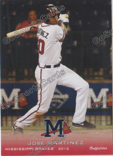 2013 Mississippi Braves Jose Martinez