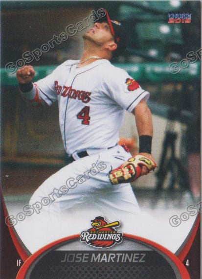 2015 Rochester Red Wings Jose Martinez