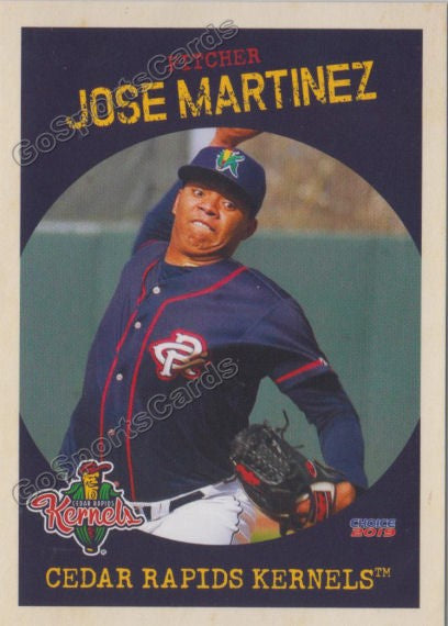 2019 Cedar Rapids Kernels Jose Martinez