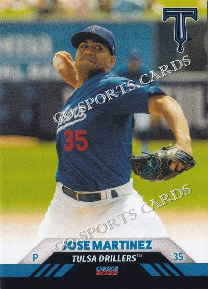 2022 Tulsa Drillers Jose Martinez