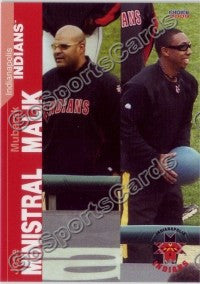 2009 Indianapolis Indians Jose Ministral Mubarak Malik