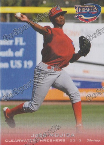 2013 Clearwater Threshers Jose Mojica