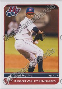 2012 Hudson Valley Renegades Jose Molina