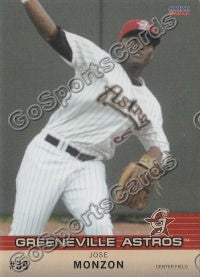 2011 Greeneville Astros Jose Monzon