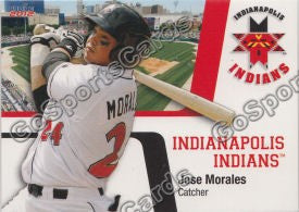 2012 Indianapolis Indians Jose Morales