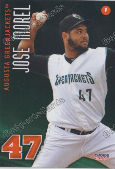 2017 Augusta GreenJackets Jose Morel