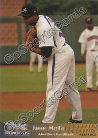 2011 Aberdeen IronBirds Jose Mota