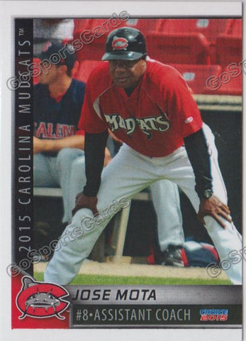2015 Carolina MudCats Jose Mota