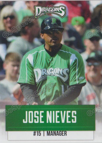 2015 Dayton Dragons Jose Nieves