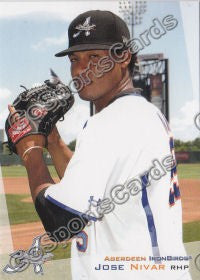 2012 Aberdeen Ironbirds Jose Nivar