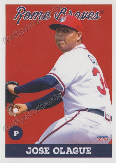 2019 Rome Braves Jose Olague
