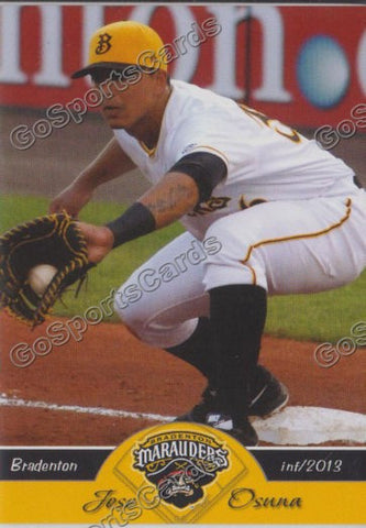 2013 Bradenton Marauders Jose Osuna