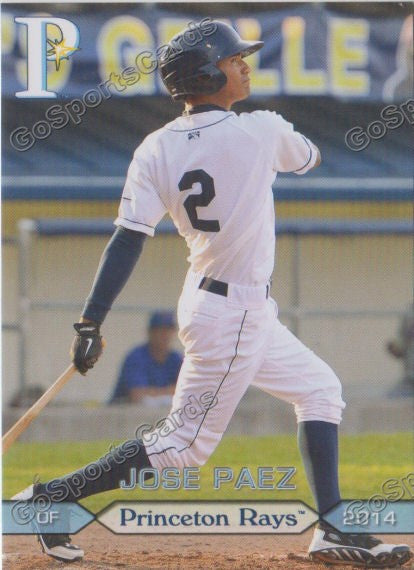 2014 Princeton Rays Jose Paez