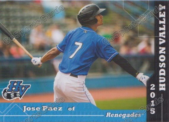 2015 Hudson Valley Renegades Jose Paez