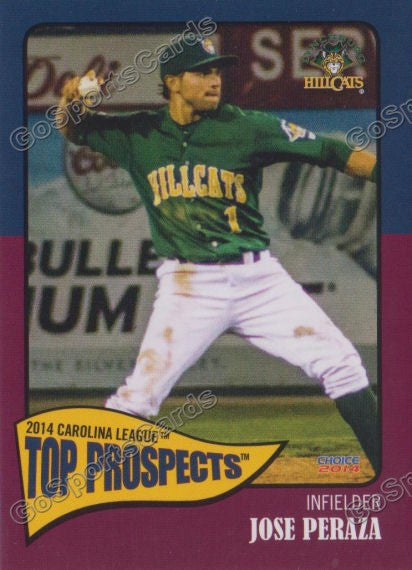 2014 Carolina League Top Prospect Jose Peraza
