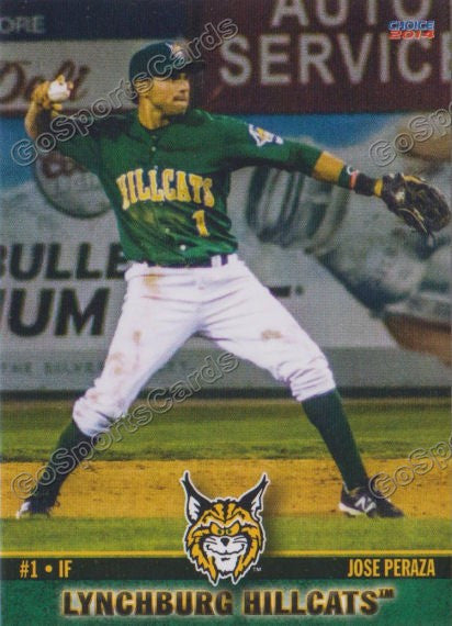 2014 Lynchburg HillCats Jose Peraza