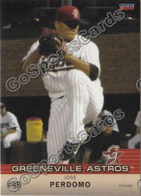2011 Greeneville Astros Jose Perdomo