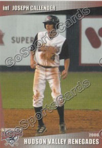 2006 Hudson Valley Renegades Joseph Callender