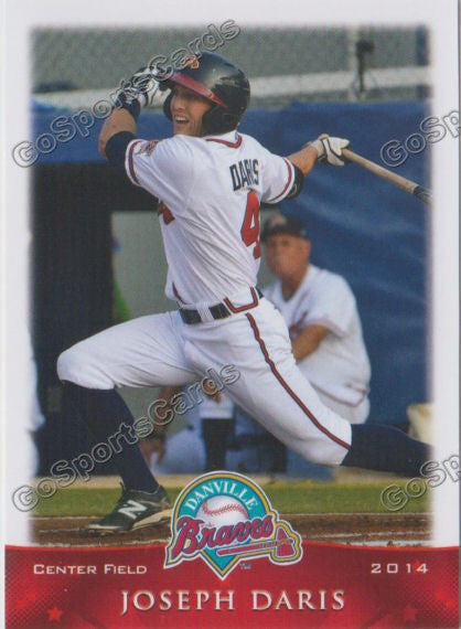 2014 Danville Braves Joseph Daris