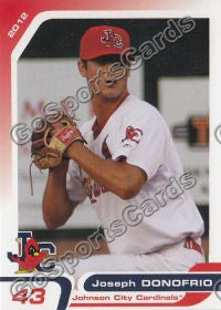 2012 Johnson City Cardinals Joe Joseph Donofrio