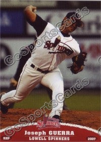 2007 Lowell Spinners Joseph Guerra