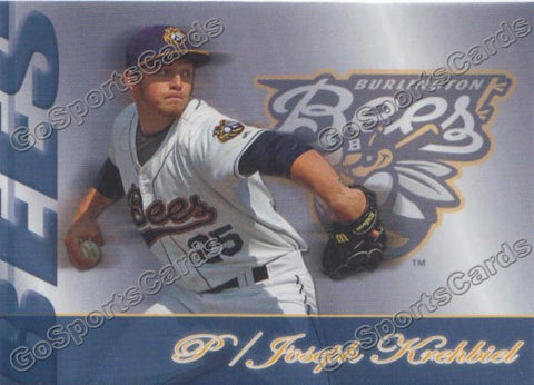 2013 Burlington Bees Joey Joseph Krehbiel