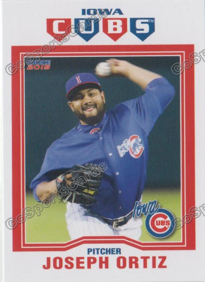 2015 Iowa Cubs Joe Joseph Ortiz