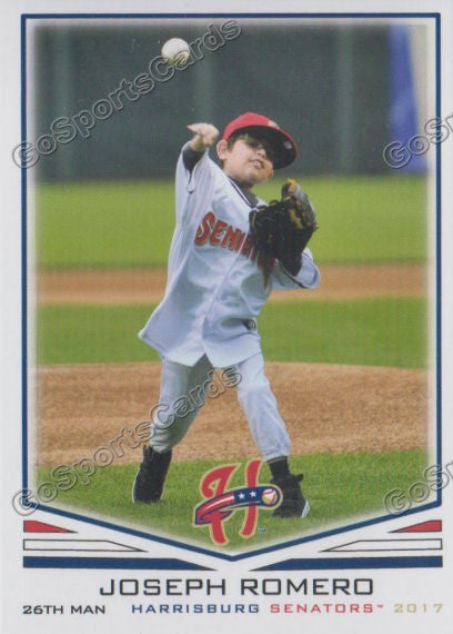 2017 Harrisburg Senators Joseph Romero