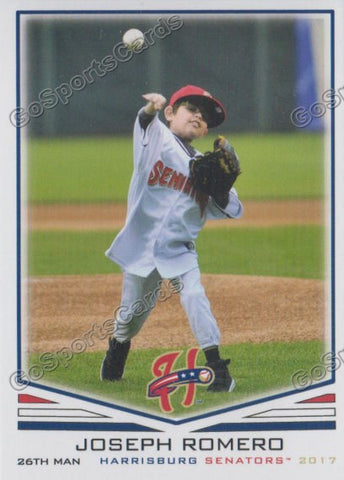 2017 Harrisburg Senators Joseph Romero