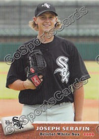 2009 Bristol White Sox Joseph Joe Serafin