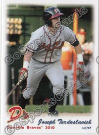 2010 Danville Braves Joey Joe Joseph Terdoslavich