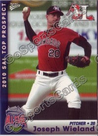 2010 South Atlantic League Top Prospects Joseph Joe Wieland