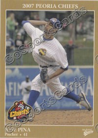 2007 Peoria Chiefs Jose Pina
