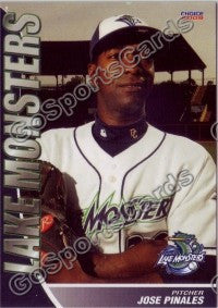 2009 Vermont Lake Monsters Jose Pinales